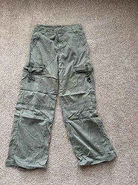 American Eagle Outfitters Olive Green Cargo Pants